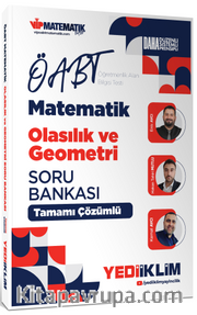 2027 ÖABT Matematik Öğretmenliği  Olasılık ve Geometri  Tamamı Çözümlü Soru Bankası