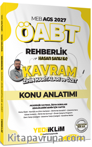 2027 MEB AGS ÖABT Hasan Sanlı İle Rehberlik Kavram Zihin Haritaları Ve Özet Konu Anlatım