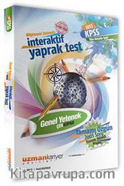 2013 KPSS Genel Yetenek İnteraktif Yaprak Testleri (Çek Kopar)