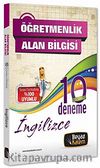 2013 Öğretmenlik Alan Bilgisi  İngilizce 10'lu Çözümlü Deneme