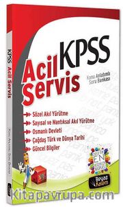 2013 KPSS Acil Servis Konu Anlatımlı