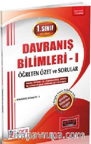 1. Sınıf 1. Yarıyıl Güz Dönemi Davranış Bilimleri -1 Öğreten Özet ve Sorular (Kod:111-DVR)