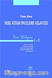 Konu Alanı Ders Kitabı İnceleme Kılavuzu-Fen Bilgisi 4-8