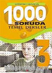 1000 Soruda 3. Sınıflar Temel Dersler İlköğretim