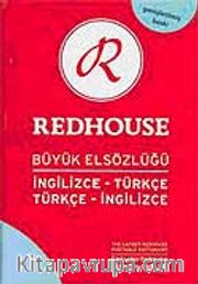 İngilizce-Türkçe/Türkçe-İngilizce Redhouse Büyük Elsözlüğü (kırmızı-açık mavi) (kod:R007)- (Genişletilmiş baskı)