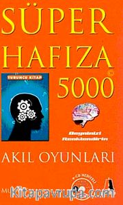 Süper Hafıza 5000 Beyninizi Renklendirin Turuncu Kitap