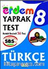 SBS'ye Hazırlık 8. Sınıf Türkçe Yaprak Test