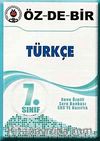 7. Sınıf Türkçe / Konu Özetli Soru Bankası SBS'ye Hazırlık