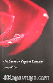 Gül Üstünde Yağmur Damlası