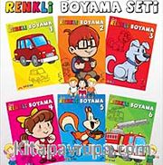 Şıpşıp Renkli Boyama (8 Kitap)