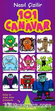 101 Canavarlar <br /> Nasıl Çizilir - 4. Kitap