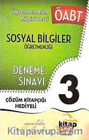 ÖABT Sosyal Bilgiler Öğretmenliği 3 Deneme Sınavı