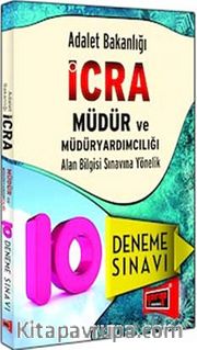 Adalet Bakanlığı İcra Müdür ve Müdüryardımcılığı Alan Bilgisi Sınavına Yönelik