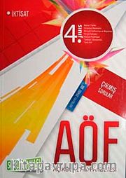 AÖF 4. Sınıf İktisat Soru Bankası Çıkmış Sorular