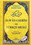 (Plastik Kapaklı Fermuarlı) Kur'an-ı Kerim ve Türkçe Meali / Elmalılı Hamdi Yazır