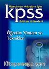 KPSS 2008 Öğretim Yöntem ve Teknikleri