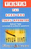 Tests for Kpds Üds Toefl Kpss Yds / Subject Tests Consisted of Outhentic Questions
