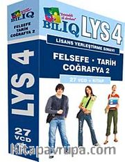 BİL IQ LYS 4 Tarih, Felsefe, Coğrafya 26 VCD + Kitap