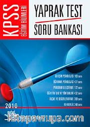 KPSS Eğitim Bilimleri Yaprak Test / Soru Bankası