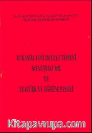 10 Kasım 1993 Devlet Töreni Konuşmaları ve Atatürk ve Eğitim Paneli