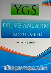 YGS Dil ve Anlatım Konu Özetli