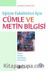 Cümle ve Metin Bilgisi