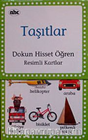 Taşıtlar <br /> Dokun Hisset Öğren Resimli Kartlar