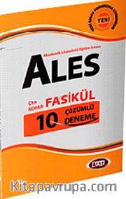 Ales Çek Kopar Çözümlü 10 Fasikül Deneme