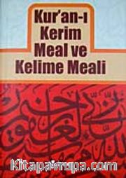 Kur'an-ı Kerim ve Kelime Meali (2 Cilt-şamua-2 renk)