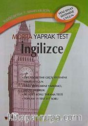 Yaprak Test-7 İngilizce