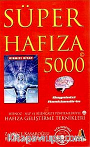 Süper Hafıza 5000 Beyninizi Renklendirin Kırmızı Kitap