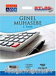 Genel Muhasebe - 1.Sınıf - AÖS Çözümlü Soru Bankası (4 VCD + 1 Kitap)