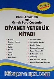 Konu Anlatımlı ve Örnek Soru Çözümlü  Diyanet Yeterlik Kitabı