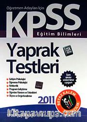 2011 KPSS Eğitim Bilimleri Yaprak Testleri