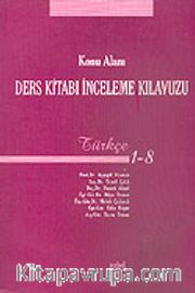 Konu Alanı Ders Kitabı İnceleme Kılavuzu-Türkçe 1-8