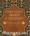 Ömer Nesefi Akaidi ve Tercümesi Kelime Anlamlı