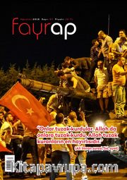 Fayrap Edebiyat Dergisi Ağustos 2016 Sayı:87