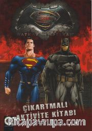 Batman ve Superman Çıkartmalı Aktivite Kitabı
