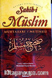 Sahih-i Müslim Muhtasarı (Ciltsiz) (Metinsiz) (2 Cilt Takım)