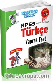 KPSS Genel Yetenek Türkçe Yaprak Test
