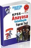 KPSS Genel Kültür Anayasa Vatandaşlık Yaprak Test