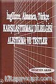 İngilizce-Almanca-Türkçe Karşılaştırmalı Dilbilgisi Alıştırma ve Testler