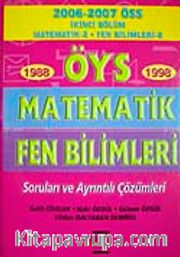 ÖYS 1988-1998 Matematik Fen Bilimleri Soruları ve Ayrıntılı Çözümleri