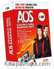AÖS 2.Sınıf Çözümlü Soru Bankası Seti - 28 VCD + 7 Kitap Yeni Açıköğretim Seti