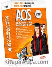 AÖS 3.Sınıf Çözümlü Soru Bankası Seti - 28 VCD + 7 Kitap Yeni Açıköğretim Seti