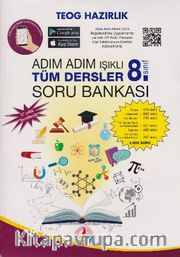 8. Sınıf TEOG Hazırlık Adım Adım Tüm Dersler Soru Bankası