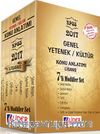 2017 KPSS Lisans Genel Yetenek Genel Kültür Konu Anlatımlı Modüler Set (7 Kitap)