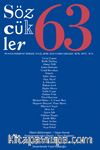 Sözcükler İki Aylık Edebiyat Dergisi Sayı:63 Eylül-Ekim 2016