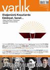 Varlık Aylık Edebiyat ve Kültür Dergisi Eylül 2016