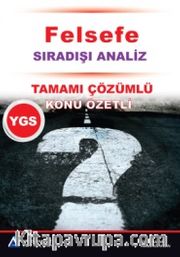 YGS Felsefe Tamamı Çözümlü Konu Özetli